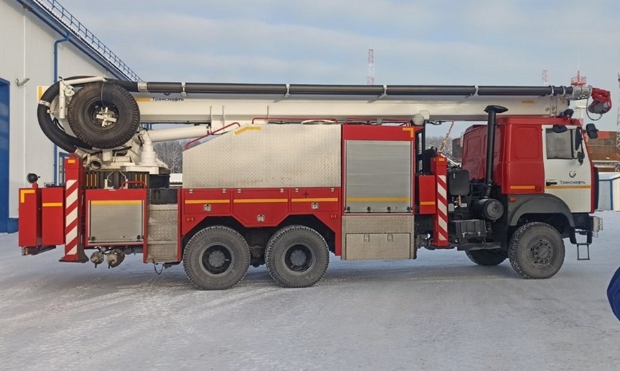 Повышенная маневренность: «Транснефть – Балтика» получила новую пожарную технику