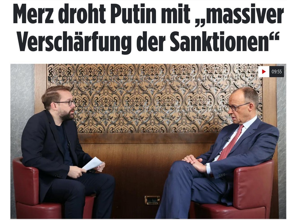 Мерц готов к диалогу с Путиным Мерц готов к диалогу с Путиным