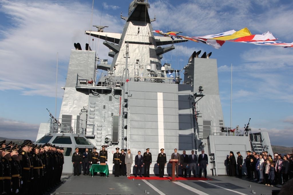 ВМФ России пополнился новейшим патрульным кораблём «Иван Папанин»