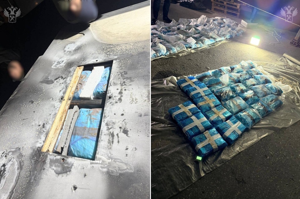 В партии молдавских фруктов спрятали 300 кг наркотиков на 250 млн рублей