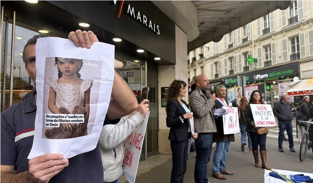Париж против Shein: сайт заблокирован из-за секс-кукол с лицами детей