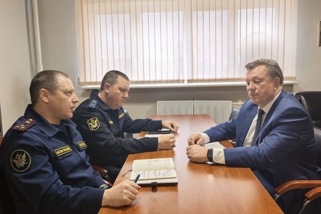 Начальник УФСИН Калининградской области провел серию рабочих встреч с руководителями ключевых ведомств