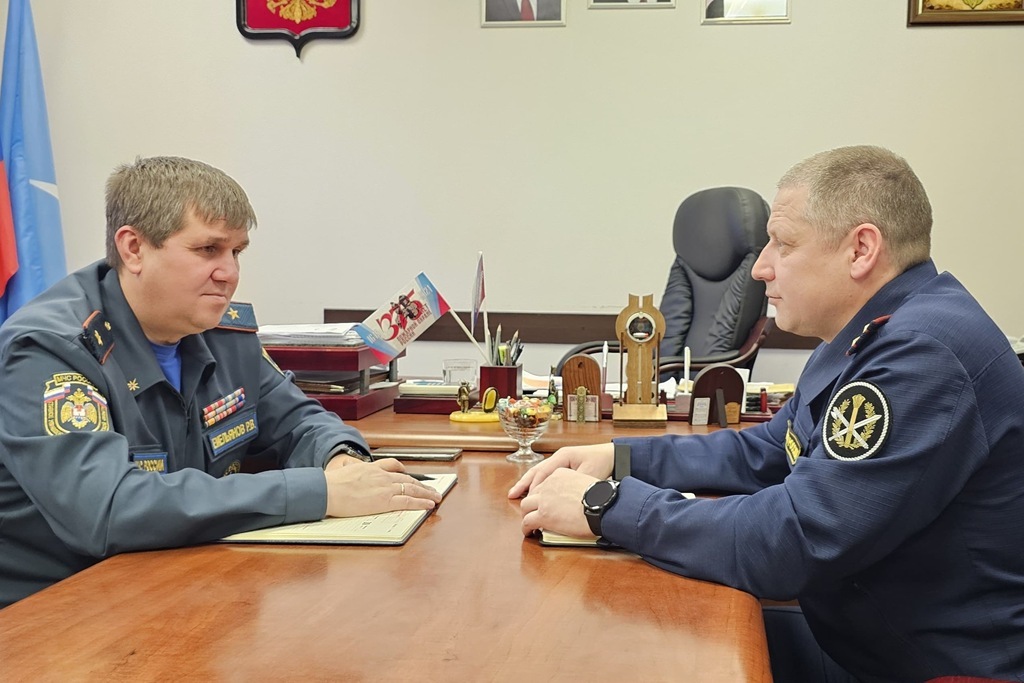 Начальник УФСИН Калининградской области провел серию рабочих встреч с руководителями ключевых ведомств