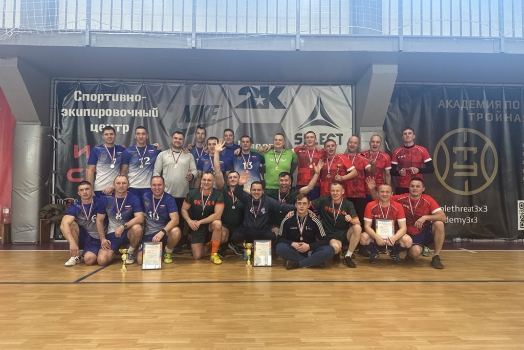 В Калининградской области прошёл турнир по мини-футболу среди сотрудников УФСИН