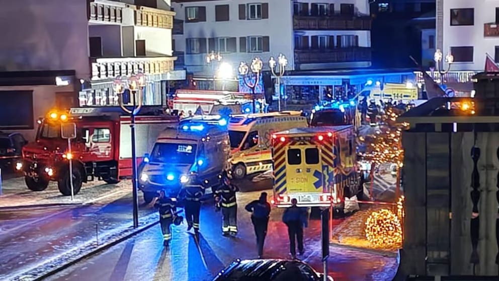 Взрыв и пожар на швейцарском курорте: десятки жертв